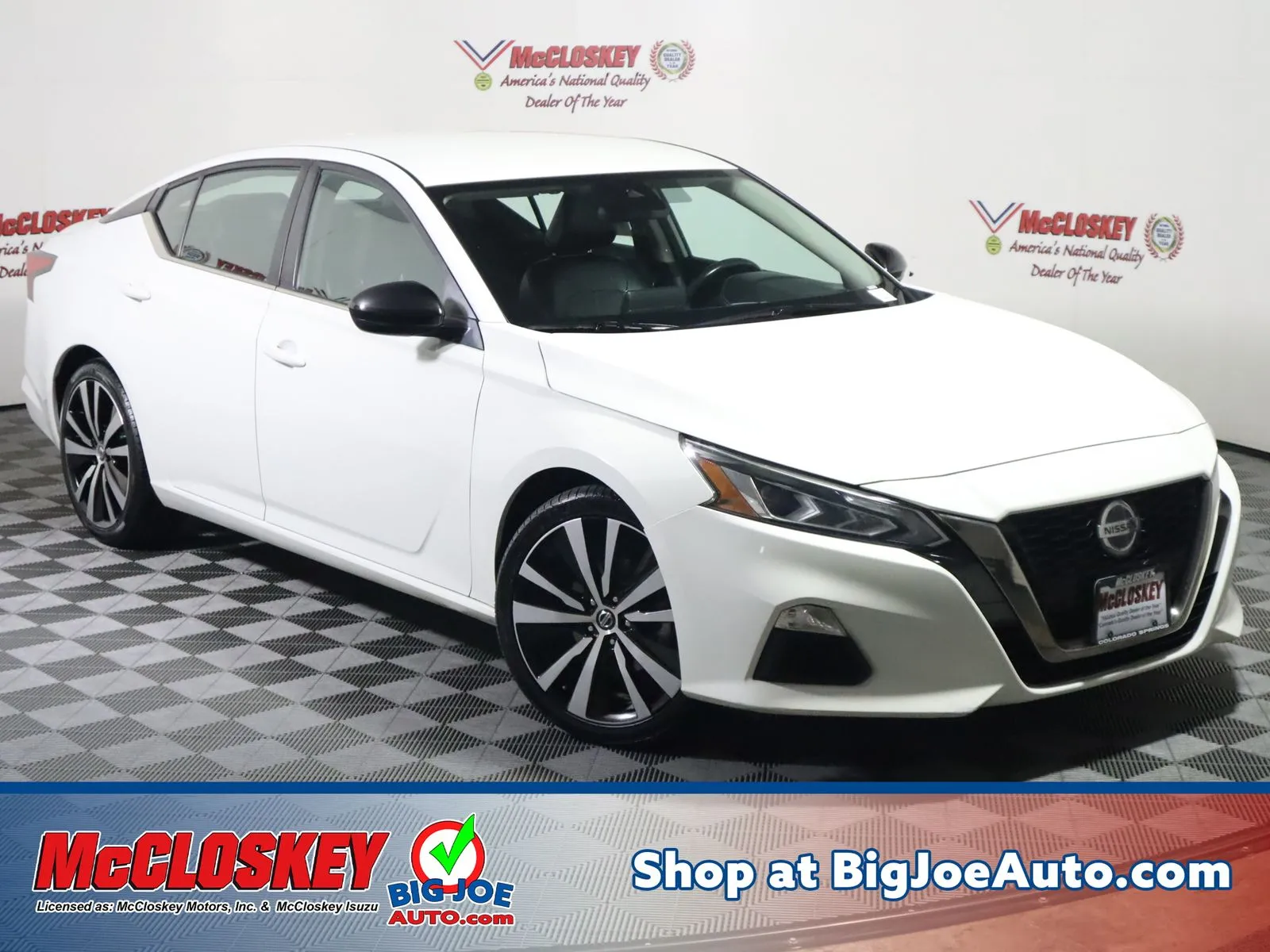 White 2020 Nissan Altima 2.5 SR for sale in Colorado Springs, CO