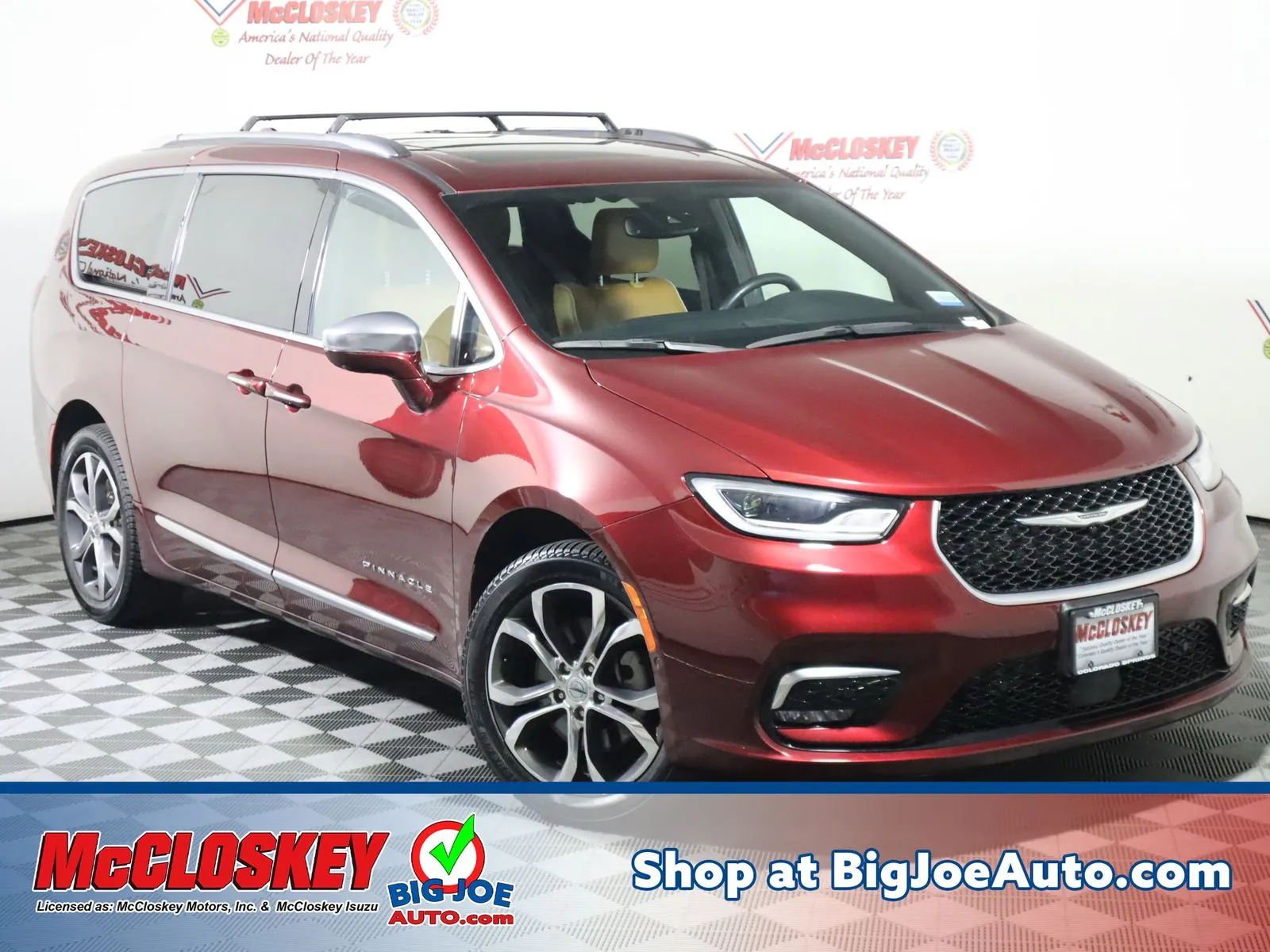 Red 2022 Chrysler Pacifica Pinnacle for sale in Colorado Springs, CO