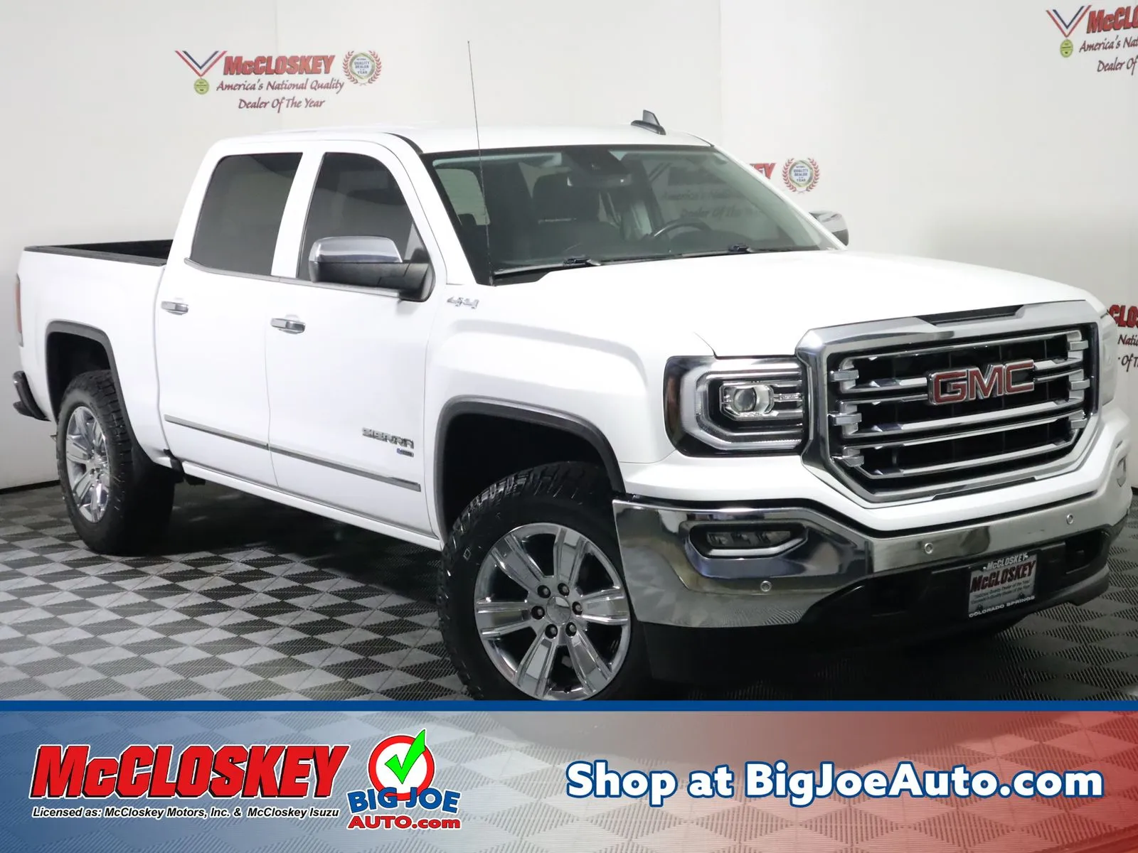 White 2018 GMC Sierra 1500 SLT for sale in Colorado Springs, CO