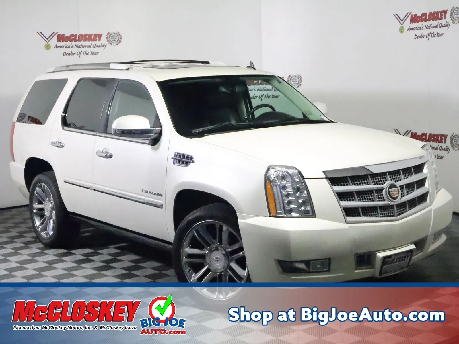 White 2014 Cadillac Escalade Platinum Edition for sale in Colorado Springs, CO