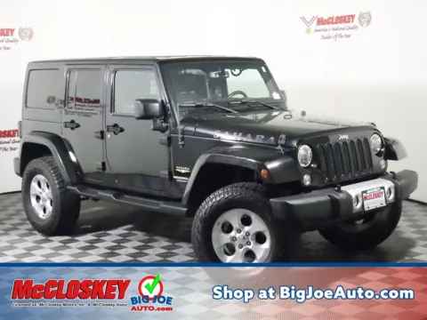 Black 2015 Jeep Wrangler Unlimited Sahara for sale in Colorado Springs, CO