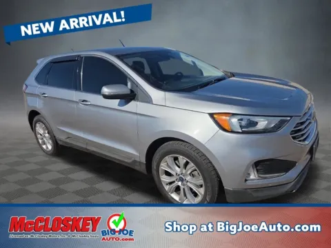 Silver 2022 Ford Edge Titanium for sale in Colorado Springs, CO