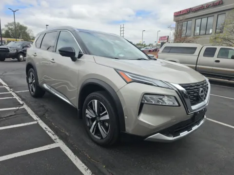 Photos of 2023 Nissan Rogue Platinum for sale in Colorado Springs, CO at McCloskey Imports & 4x4s (Licensed as McCloskey Isuzu)