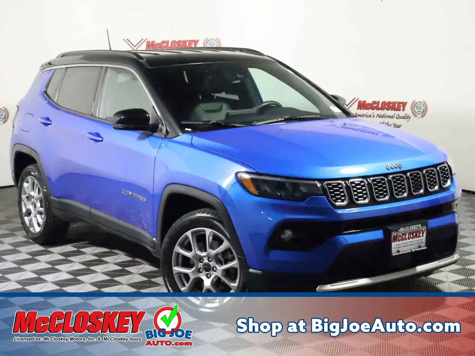 Blue 2025 Jeep Compass Limited for sale in Colorado Springs, CO