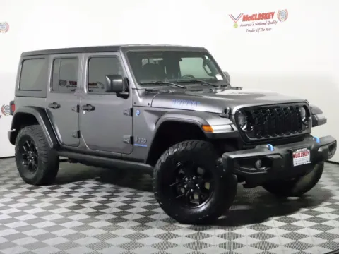 Photos of 2024 Jeep Wrangler Willys 4xe for sale in Colorado Springs, CO at McCloskey Imports & 4x4s (Licensed as McCloskey Isuzu)