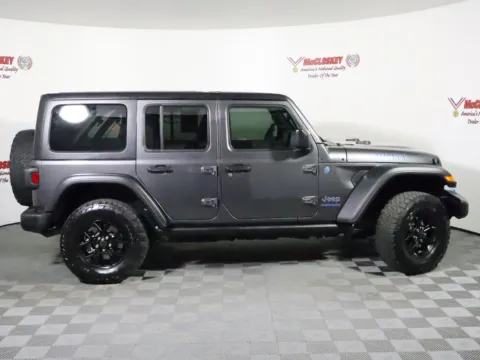 Another view of 2024 Jeep Wrangler Willys 4xe for sale in Colorado Springs, CO at McCloskey Imports & 4x4s (Licensed as McCloskey Isuzu)
