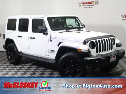 White 2020 Jeep Wrangler Unlimited Sahara for sale in Colorado Springs, CO