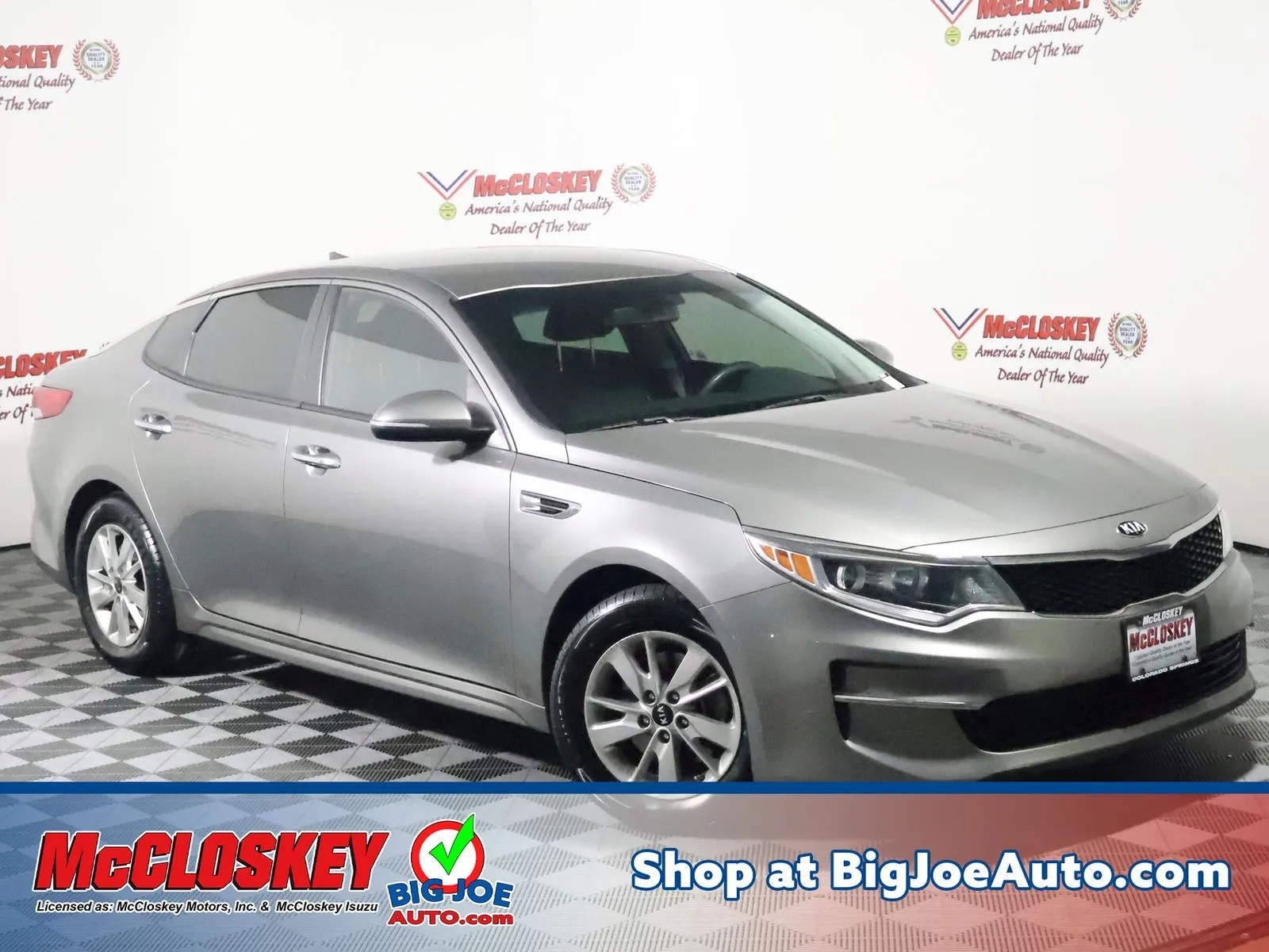 Silver 2018 Kia Optima LX for sale in Colorado Springs, CO