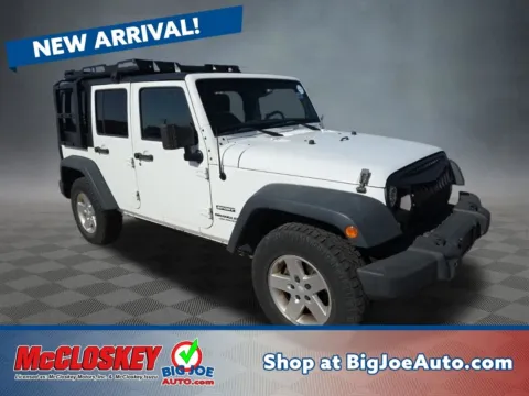 White 2014 Jeep Wrangler Unlimited Sport for sale in Colorado Springs, CO