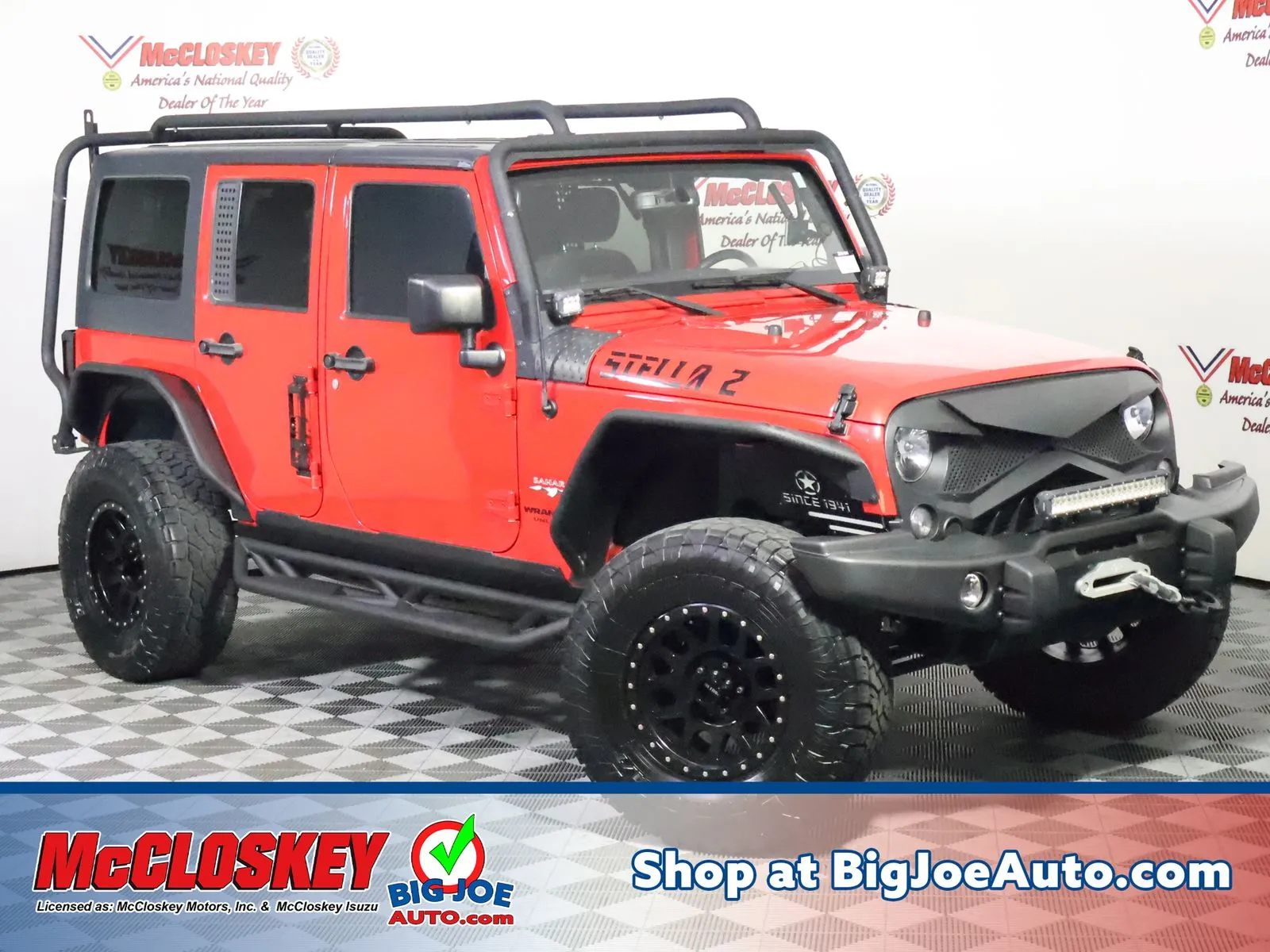 Red 2016 Jeep Wrangler Unlimited Sahara for sale in Colorado Springs, CO