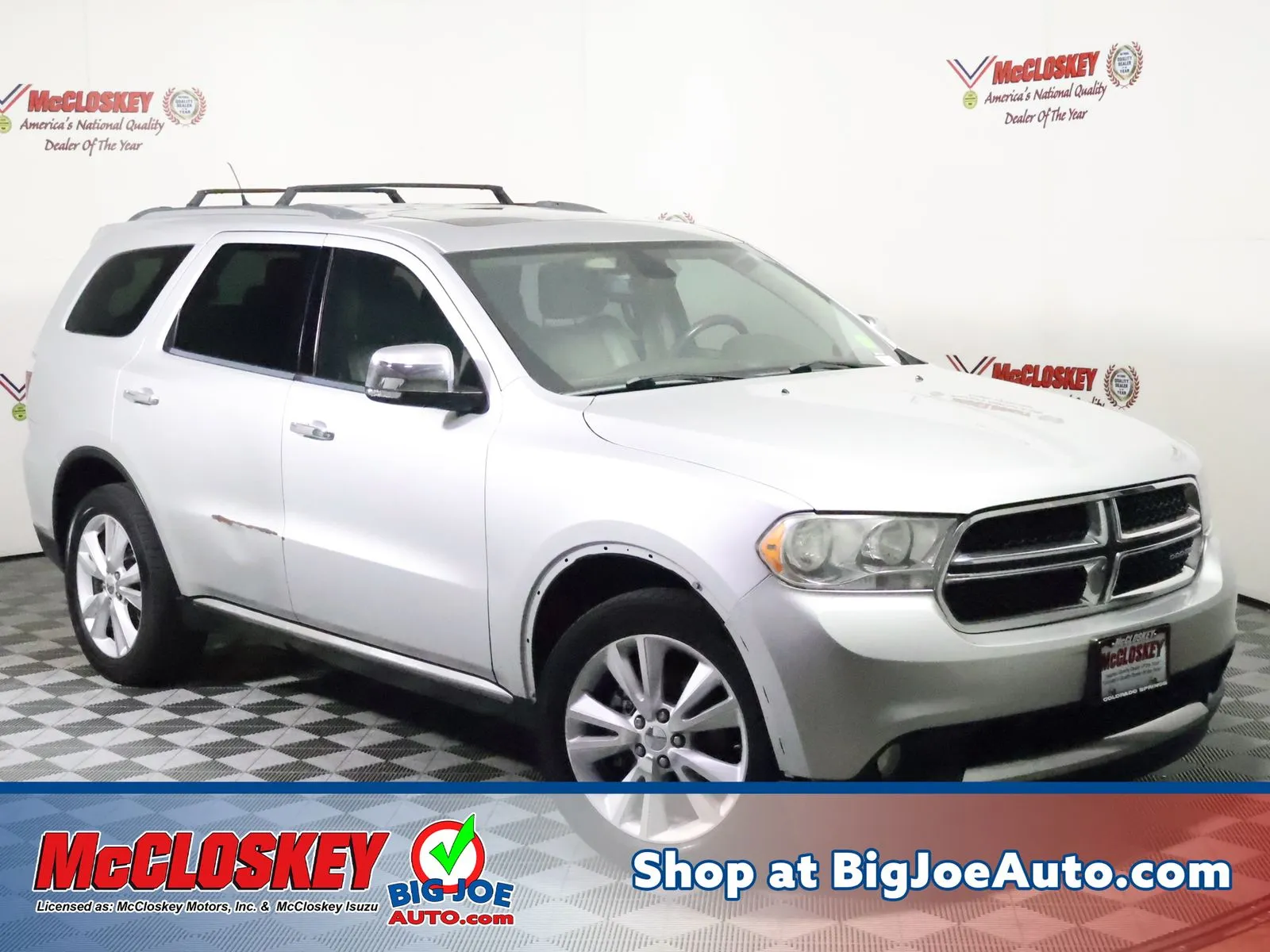 Silver 2011 Dodge Durango Crew for sale in Colorado Springs, CO