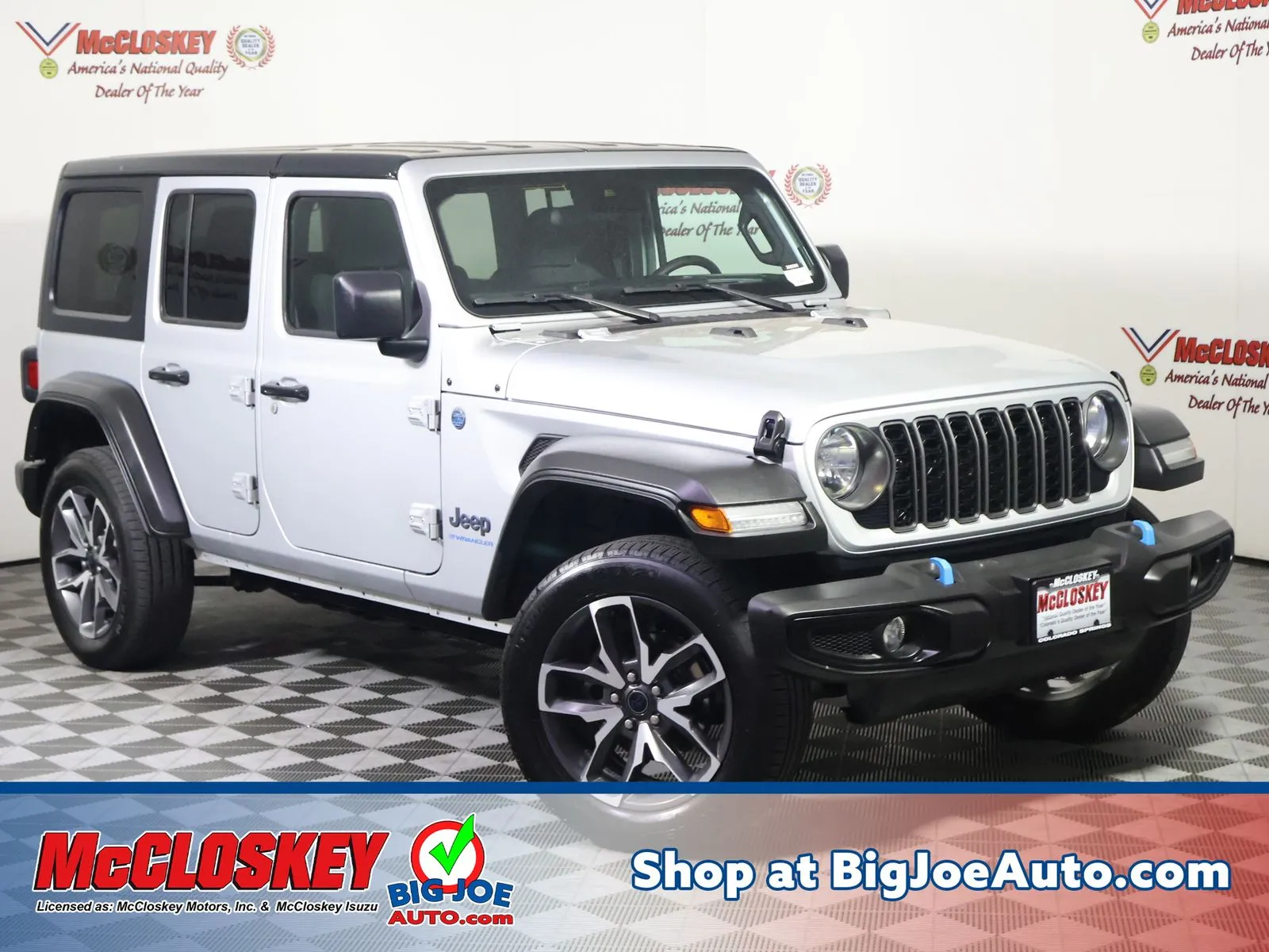 Silver 2024 Jeep Wrangler Sport S 4xe for sale in Colorado Springs, CO