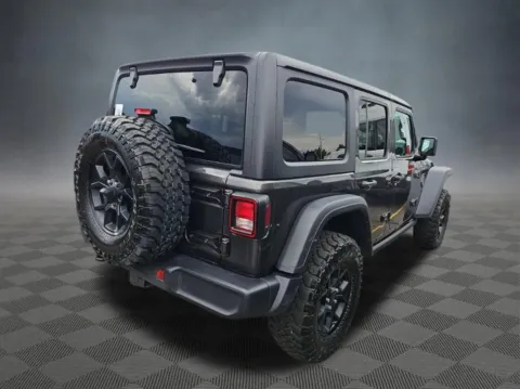 Photos of 2025 Jeep Wrangler Willys 4xe for sale in Colorado Springs, CO at McCloskey Imports & 4x4s (Licensed as McCloskey Isuzu)