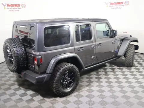 More photos of 2025 Jeep Wrangler Willys 4xe at McCloskey Imports & 4x4s (Licensed as McCloskey Isuzu), CO