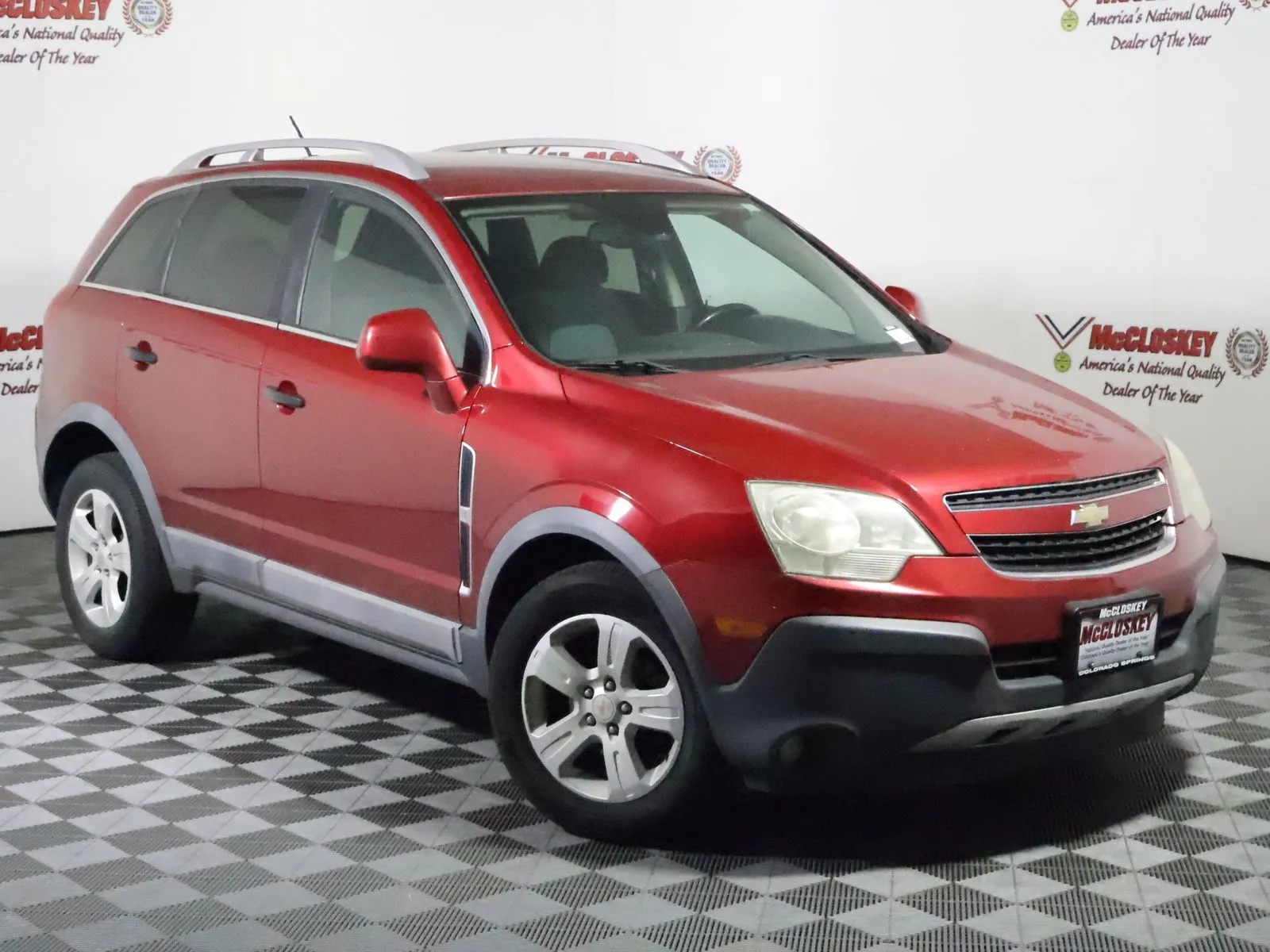 Red 2014 Chevrolet Captiva Sport 2LS for sale in Colorado Springs, CO