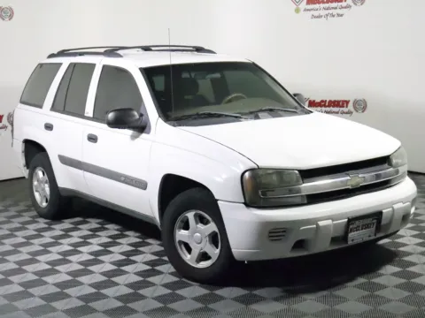 White 2003 Chevrolet TrailBlazer LS for sale in Colorado Springs, CO