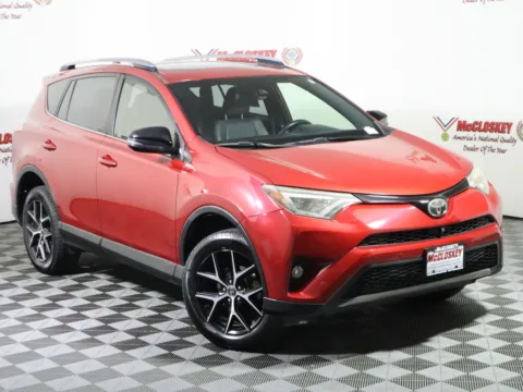 Red 2017 Toyota RAV4 SE for sale in Colorado Springs, CO