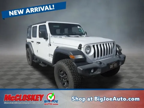 White 2020 Jeep Wrangler Unlimited Sport for sale in Colorado Springs, CO