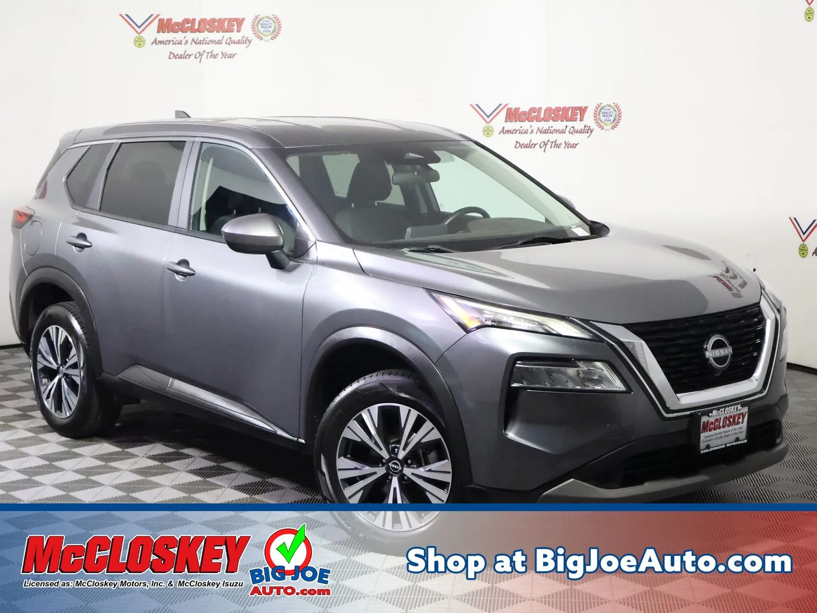 Gray 2023 Nissan Rogue SV for sale in Colorado Springs, CO