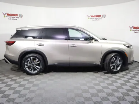 Another view of 2024 INFINITI QX60 LUXE for sale in Colorado Springs, CO at McCloskey Imports & 4x4s (Licensed as McCloskey Isuzu)
