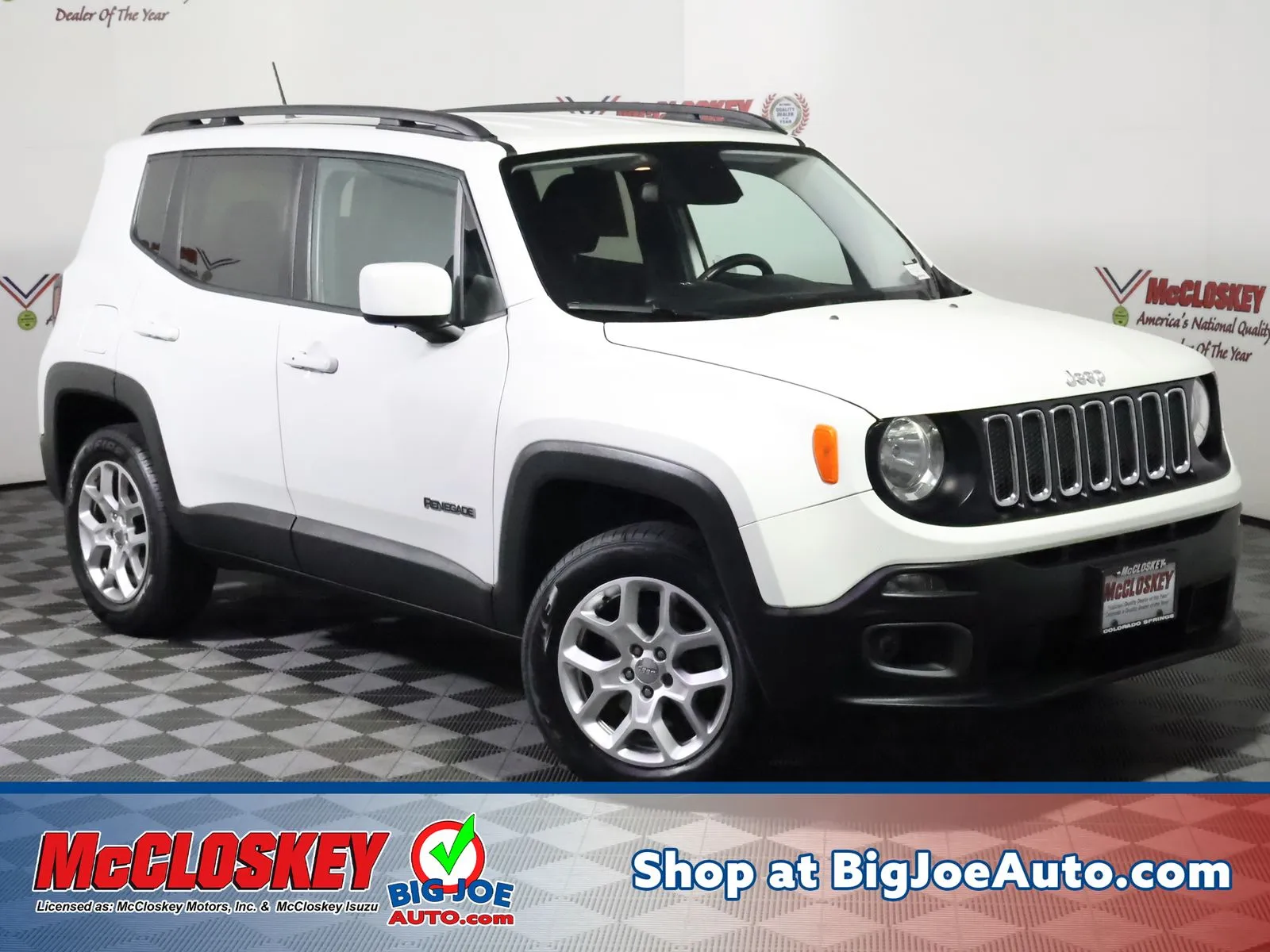 White 2017 Jeep Renegade Latitude for sale in Colorado Springs, CO
