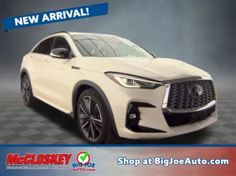 White 2023 INFINITI QX55 LUXE for sale in Colorado Springs, CO