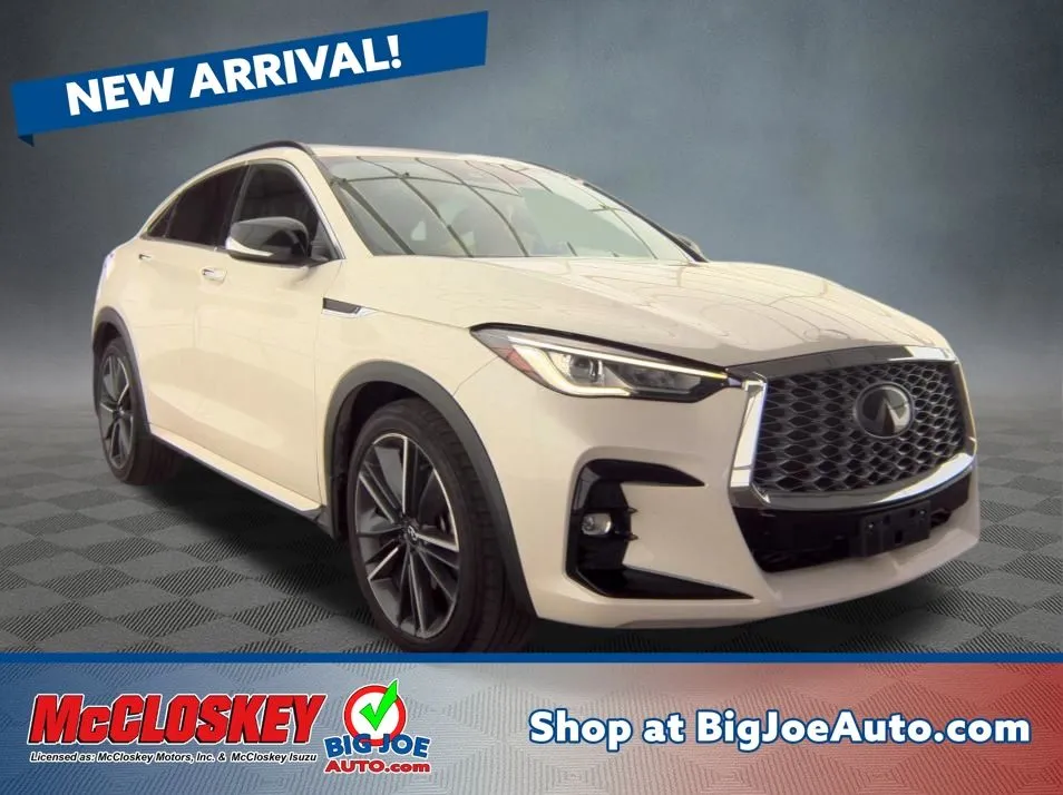 White 2023 INFINITI QX55 LUXE for sale in Colorado Springs, CO