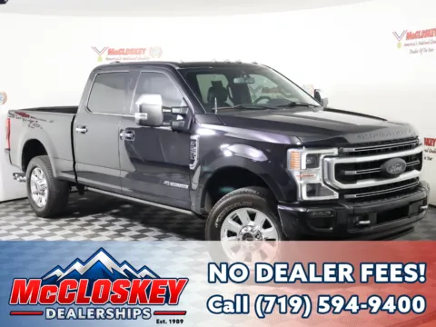 Black 2020 Ford F-250SD Platinum for sale in Colorado Springs, CO