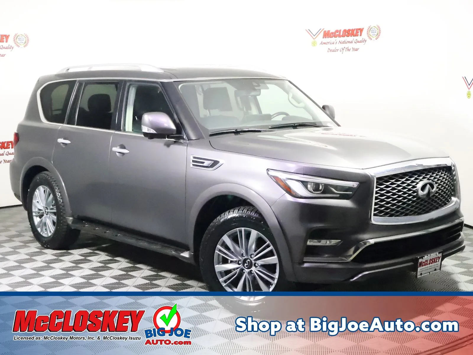Gray 2024 INFINITI QX80 LUXE for sale in Colorado Springs, CO