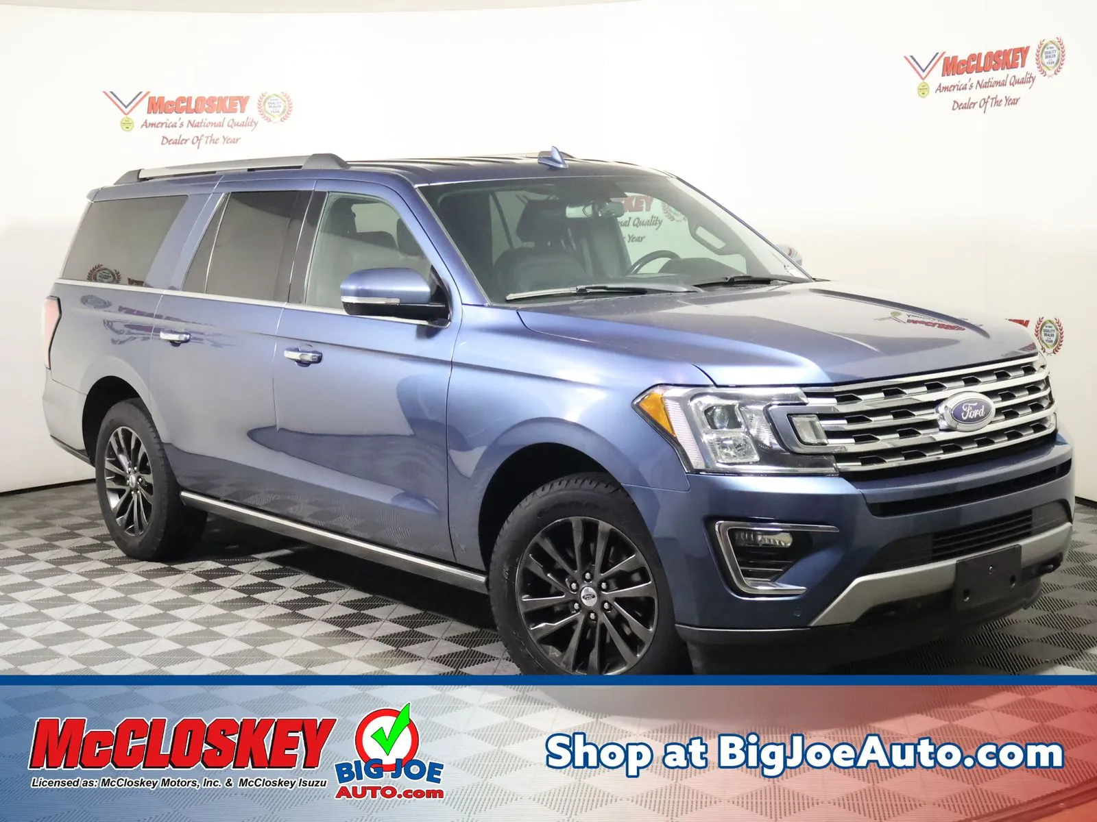 Blue 2019 Ford Expedition Max Limited for sale in Colorado Springs, CO
