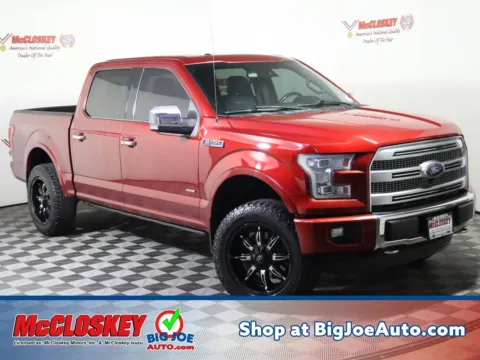Red 2015 Ford F-150 Platinum for sale in Colorado Springs, CO