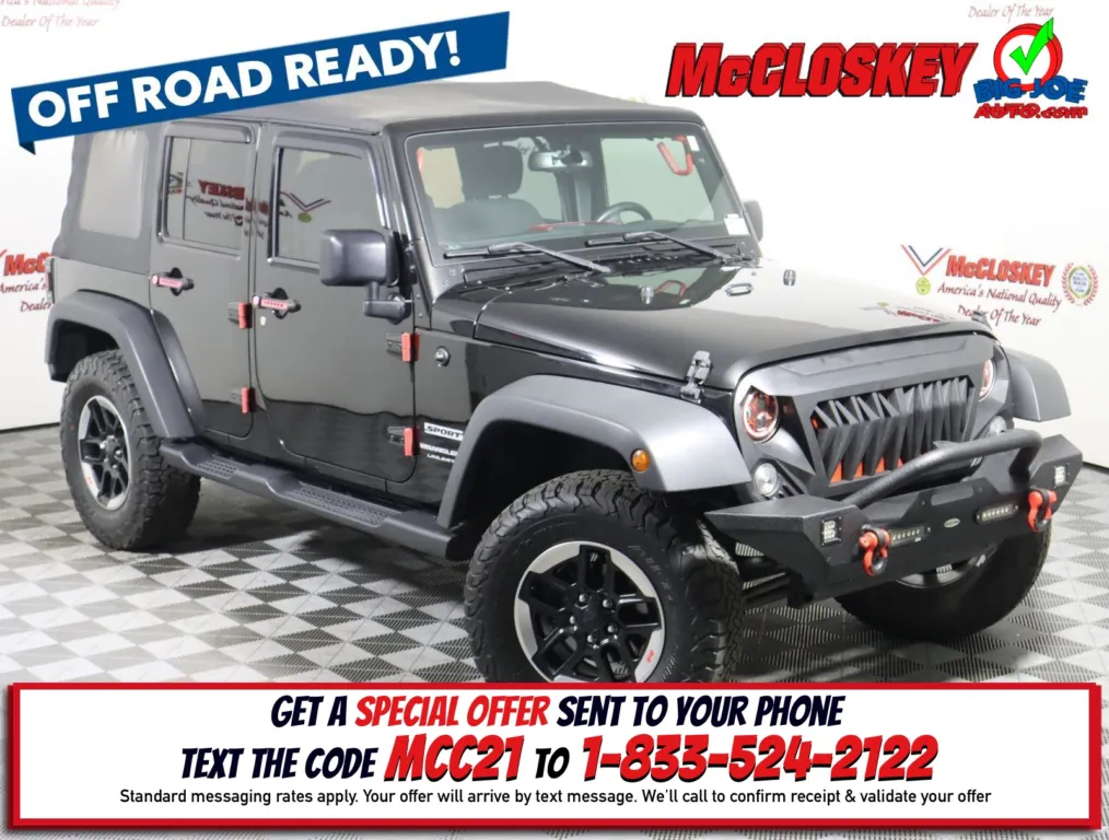2018 Jeep Wrangler JK Unlimited Sport for sale in Colorado Springs, CO