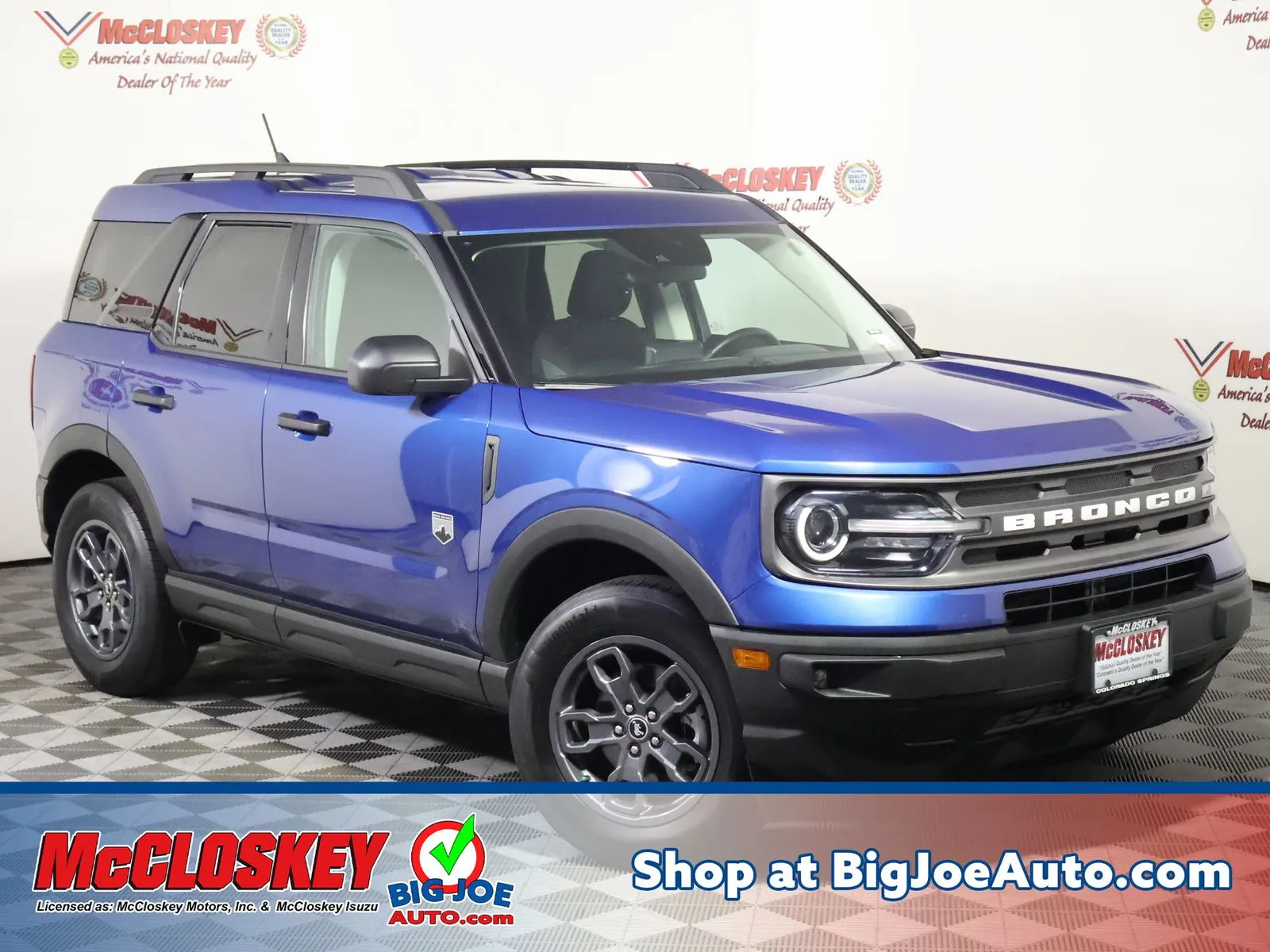 Blue 2024 Ford Bronco Sport Big Bend for sale in Colorado Springs, CO