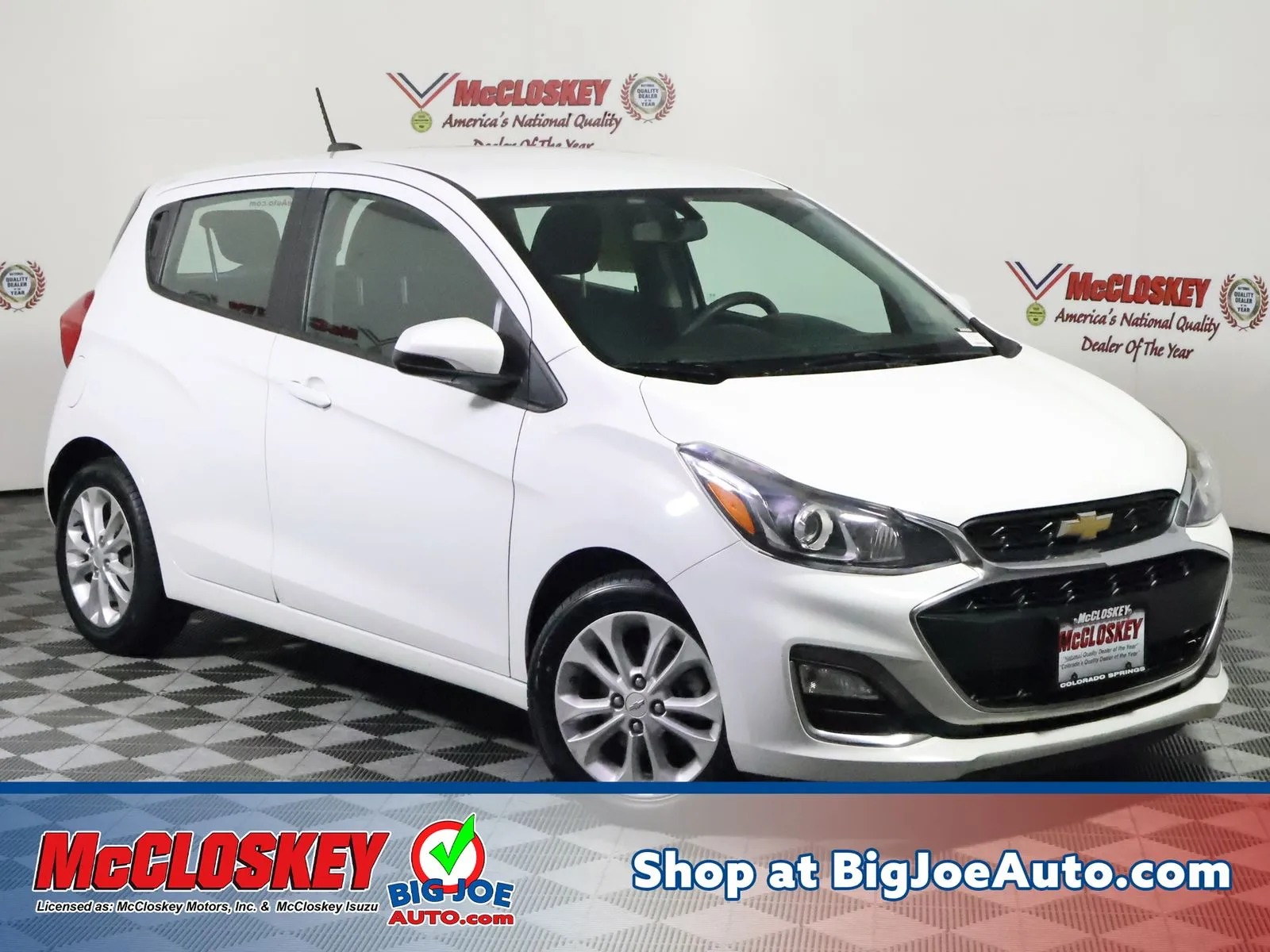 White 2020 Chevrolet Spark 1LT for sale in Colorado Springs, CO