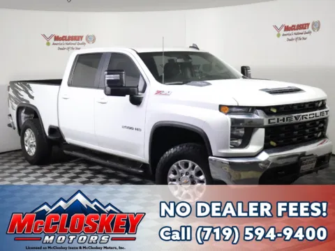 White 2021 Chevrolet Silverado 2500 HD LT for sale in Colorado Springs, CO