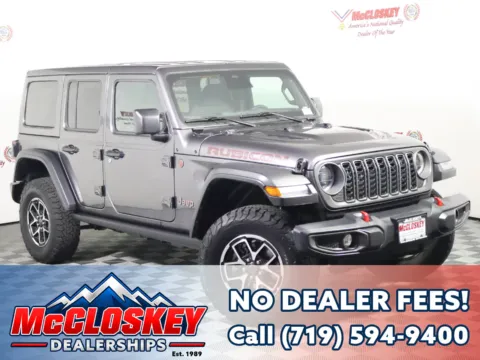 Gray 2025 Jeep Wrangler Rubicon for sale in Colorado Springs, CO