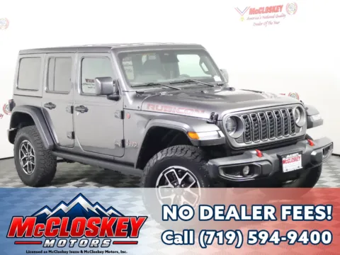 Gray 2025 Jeep Wrangler Rubicon for sale in Colorado Springs, CO