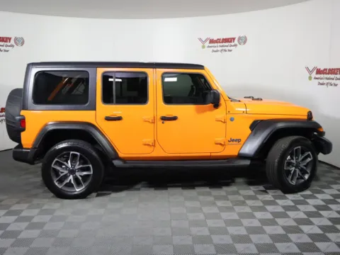 Another view of 2025 Jeep Wrangler Sport S 4xe for sale in Colorado Springs, CO at McCloskey Imports & 4x4s (Licensed as McCloskey Isuzu)