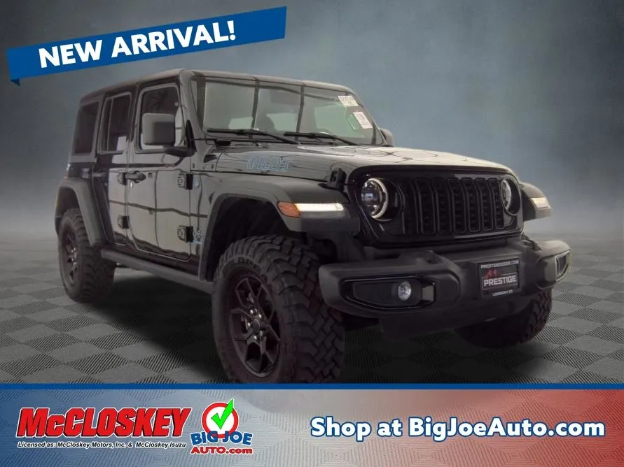 Black 2025 Jeep Wrangler Willys 4xe for sale in Colorado Springs, CO