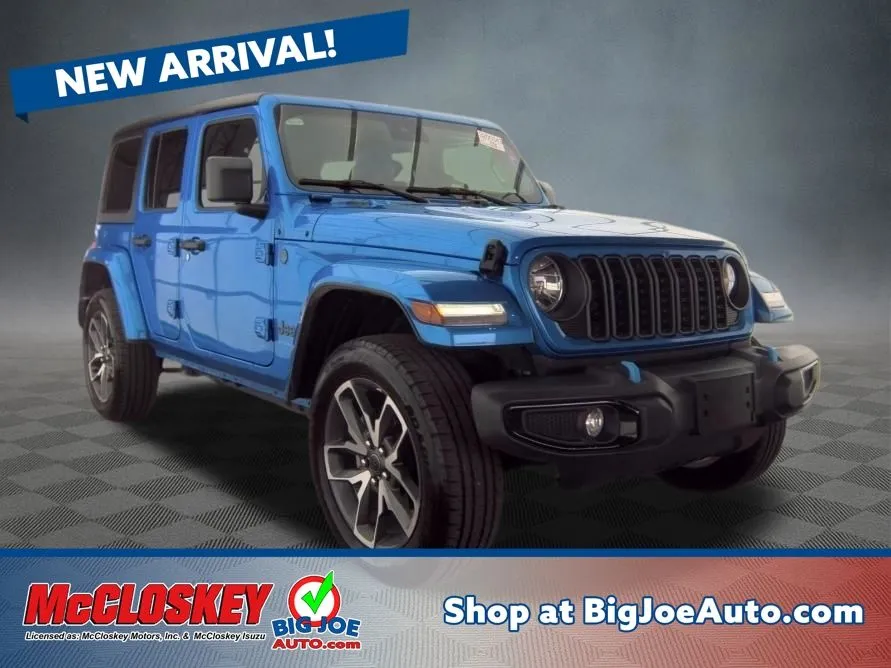 Blue 2024 Jeep Wrangler Sport S 4xe for sale in Colorado Springs, CO