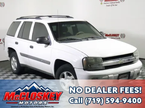 White 2003 Chevrolet TrailBlazer LS for sale in Colorado Springs, CO
