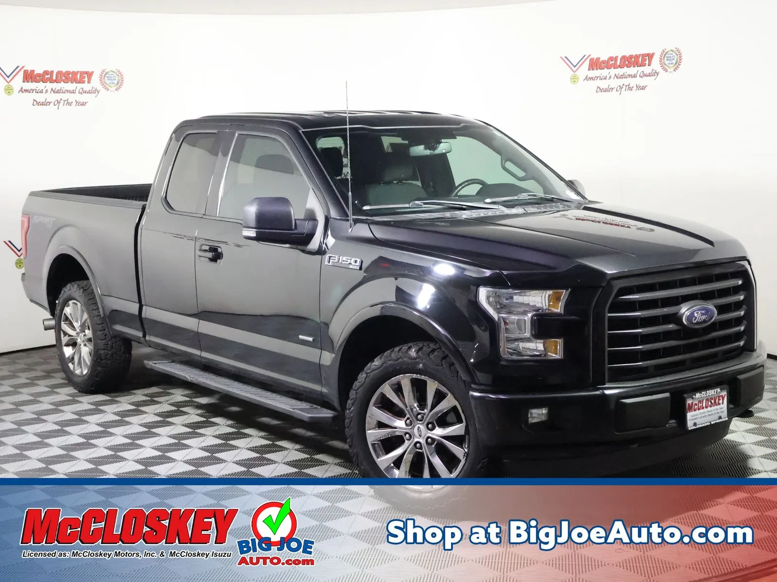 Black 2016 Ford F-150 XLT for sale in Colorado Springs, CO