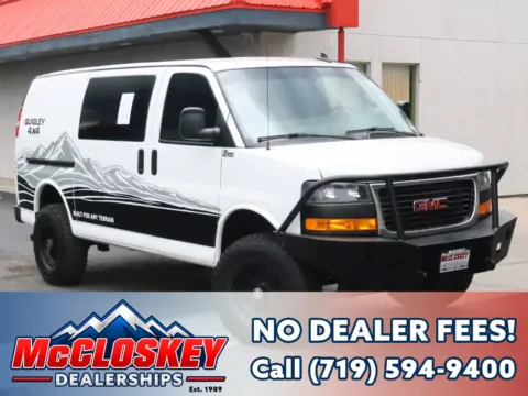 White 2019 GMC Savana 2500 4x4 QUIGLEY CONVERSION!! for sale in Colorado Springs, CO