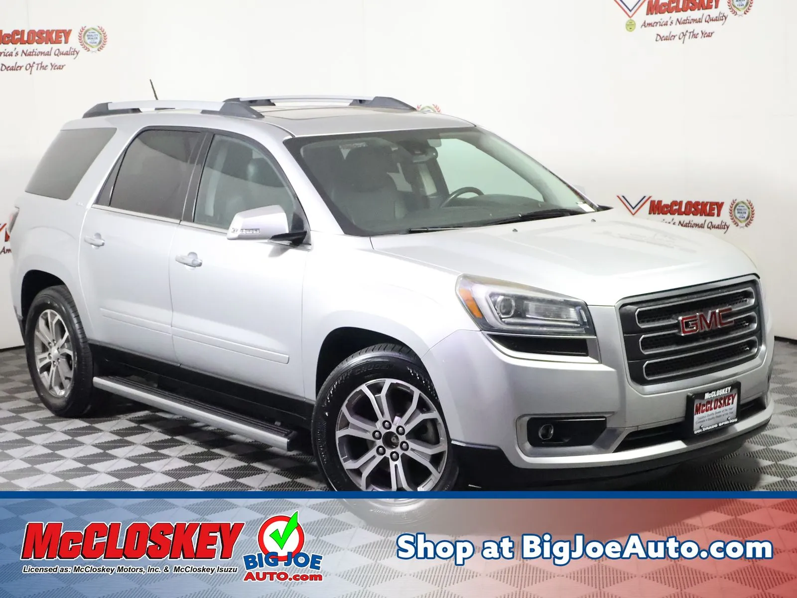 Silver 2016 GMC Acadia SLT-2 for sale in Colorado Springs, CO