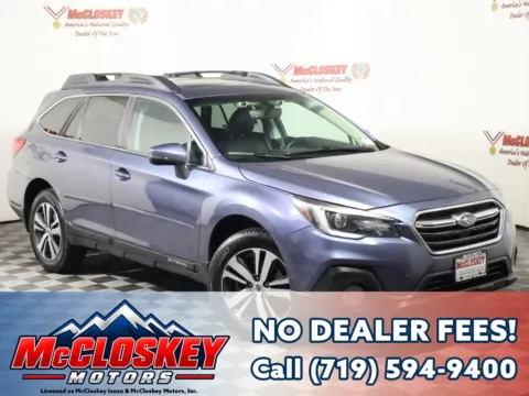 Blue 2018 Subaru Outback 3.6R for sale in Colorado Springs, CO