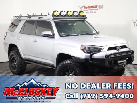 Silver 2014 Toyota 4Runner Trail Premium for sale in Colorado Springs, CO