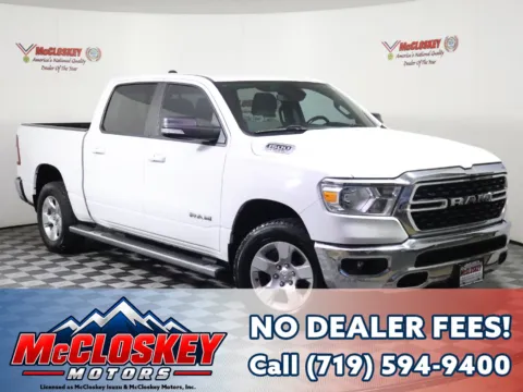 White 2022 Ram 1500 Big Horn/Lone Star for sale in Colorado Springs, CO