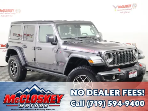 Gray 2025 Jeep Wrangler Rubicon for sale in Colorado Springs, CO