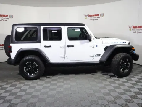 Another view of 2024 Jeep Wrangler Rubicon 4xe for sale in Colorado Springs, CO at McCloskey Imports & 4x4s (Licensed as McCloskey Isuzu)