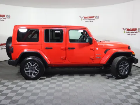 Another view of 2024 Jeep Wrangler Sahara for sale in Colorado Springs, CO at McCloskey Imports & 4x4s (Licensed as McCloskey Isuzu)